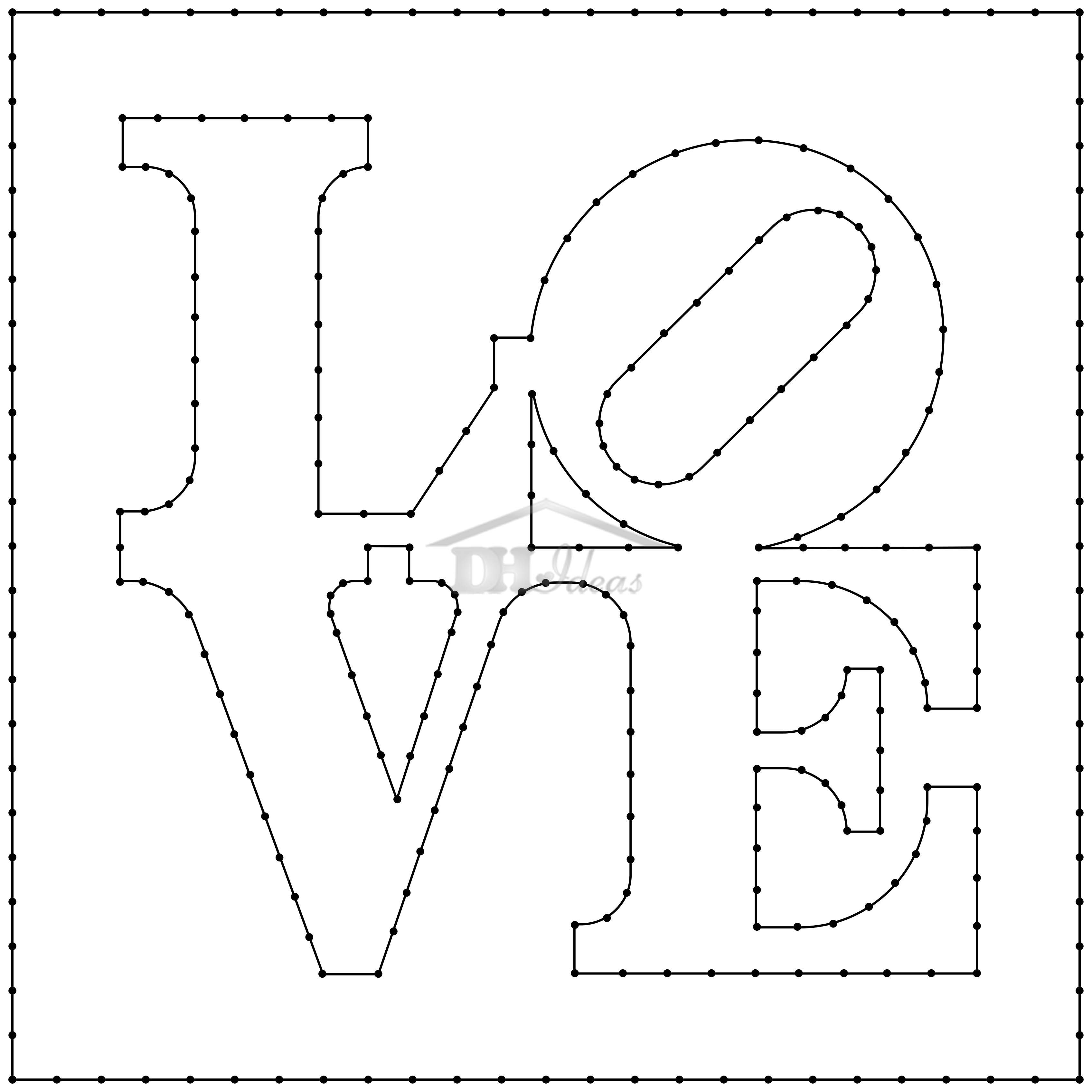 30 Free Printable String Art Patterns Direct Download 