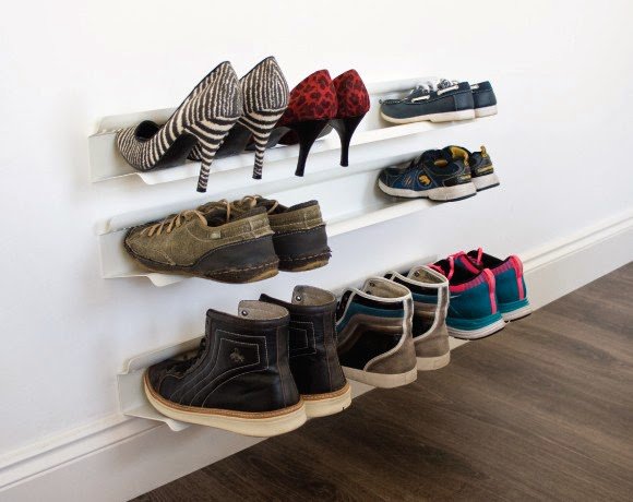The Great and Affordable DIY Shoe Rack  #10Ideas #shoes #racks #storage  #organize #ideas #industrialshoeracks #homema…