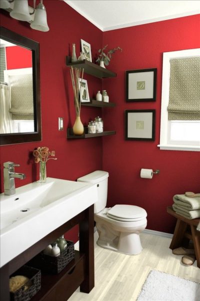 10 Vibrant Red Bathrooms to Make Your Decor Dazzle | Decor Home Ideas