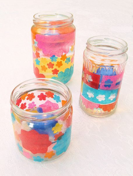 20 Amazing Paper Decorated Mason Jars For Cozy Home!