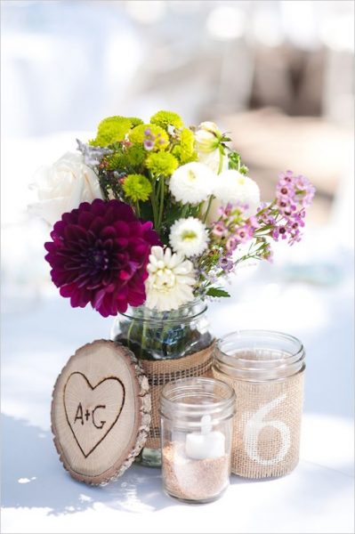 25 Decorated Wedding Jars Ideas To Celebrate Love