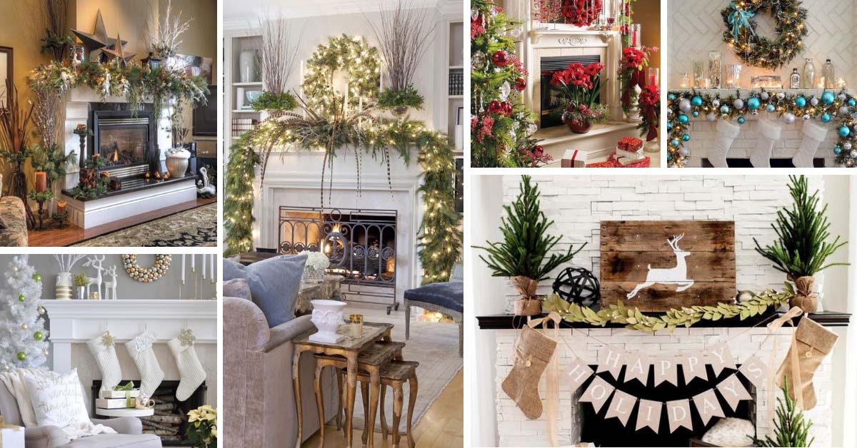 15 Ways To Add Christmas Cheer To Your Mantel!  Decor Home Ideas