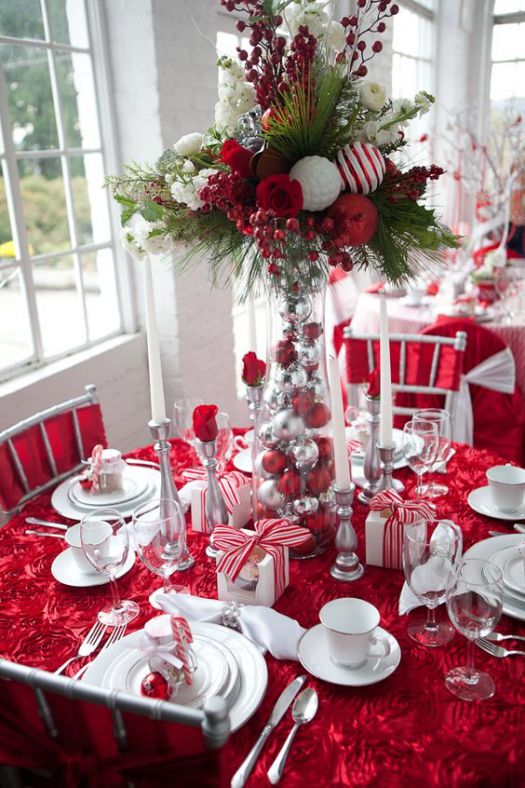 20 Beautiful Christmas Table Setting Ideas | Decor Home Ideas