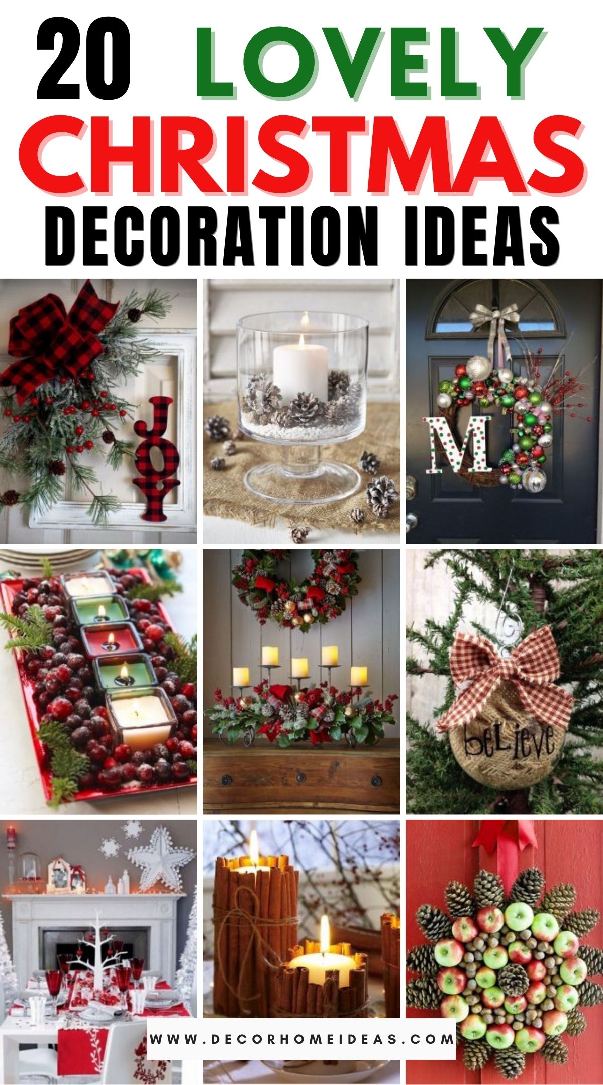 20 Lovely Christmas Decoration Ideas 3