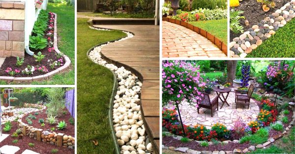 50 Amazing Garden Edging Ideas For Your Garden