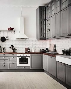 25 Best Gray Kitchen Cabinets Ideas for 2024 | Decor Home Ideas