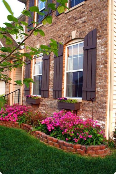 14 Brick Flower Bed Design Ideas You Can Replicate Instantly 9495