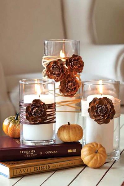 26 Warming Candle Decorations To Embrace The Fall Season