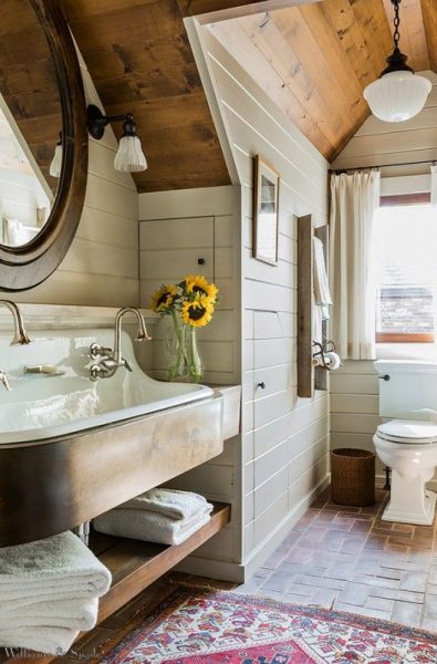 14 Amazing Farmhouse Trough Bathroom Sink Designs