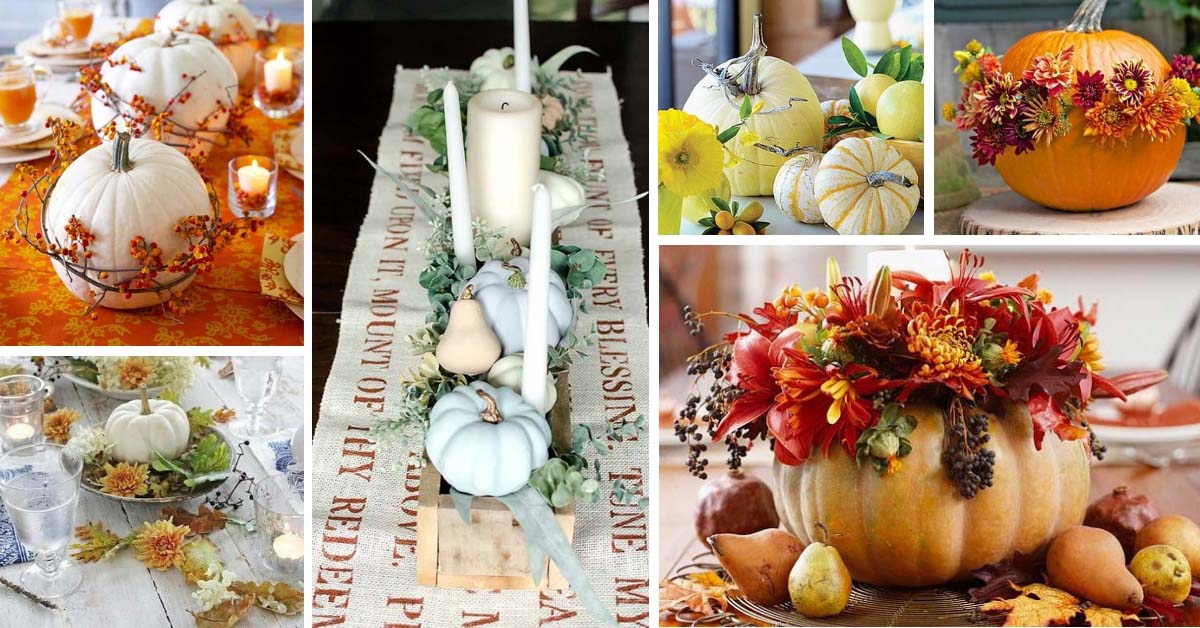 26 Fabulous Fall Pumpkin Centerpieces To Steal The Show | Decor Home Ideas