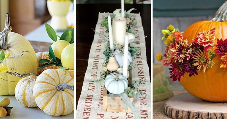 26 Fabulous Fall Pumpkin Centerpieces To Steal The Show