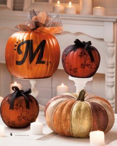 32 Most Amazing Pumpkin Carving Ideas For Halloween 2024   Lace Pumpkins 241x300 