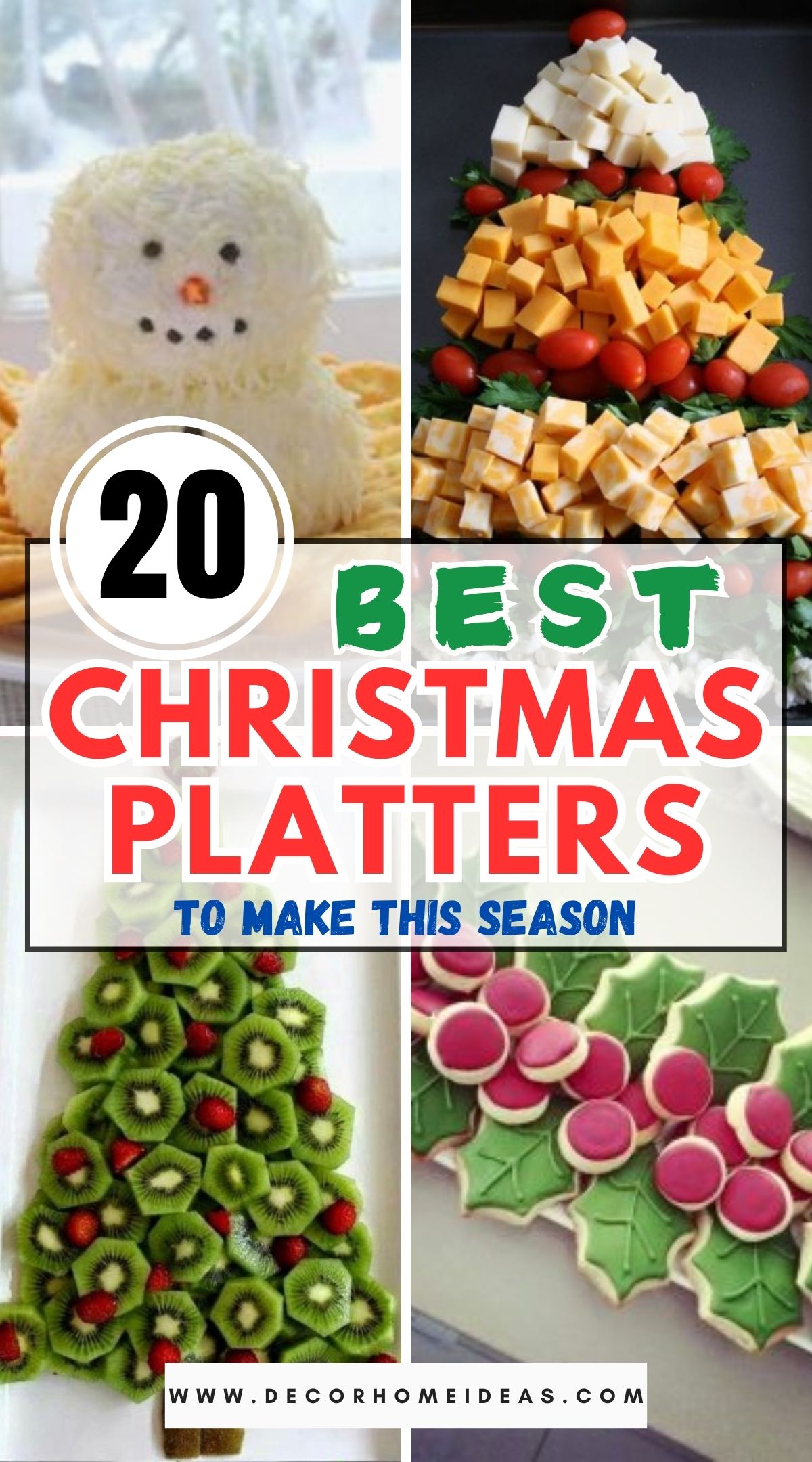 20 Creative DIY Christmas Platters 1