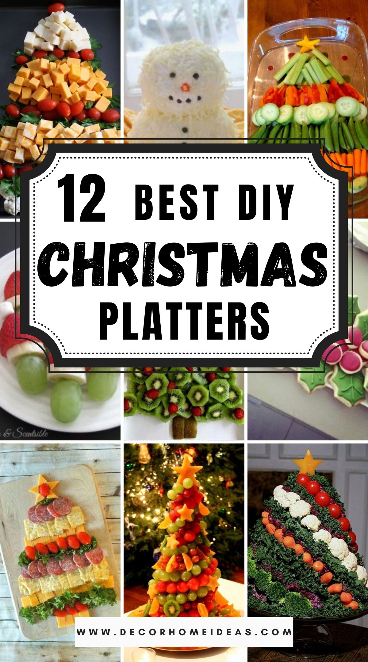 20 Creative DIY Christmas Platters 2