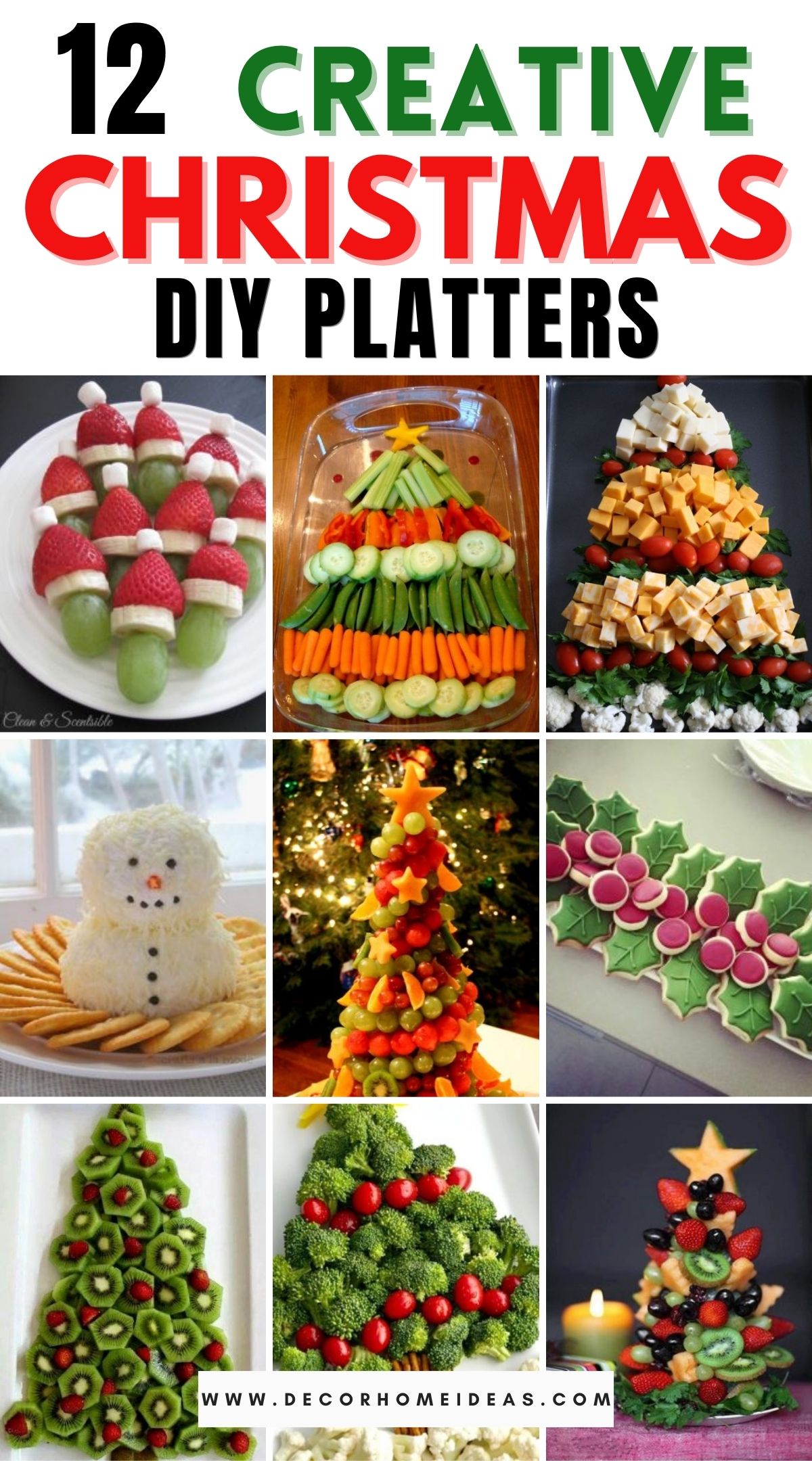 20 Creative DIY Christmas Platters 3