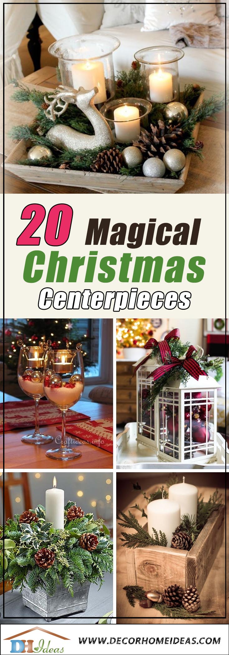 20 Magical Christmas Centerpieces That Will Make You Feel The Joy Of ...