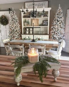 29 Fresh Farmhouse Christmas Decor Ideas for 2024 | Decor Home Ideas