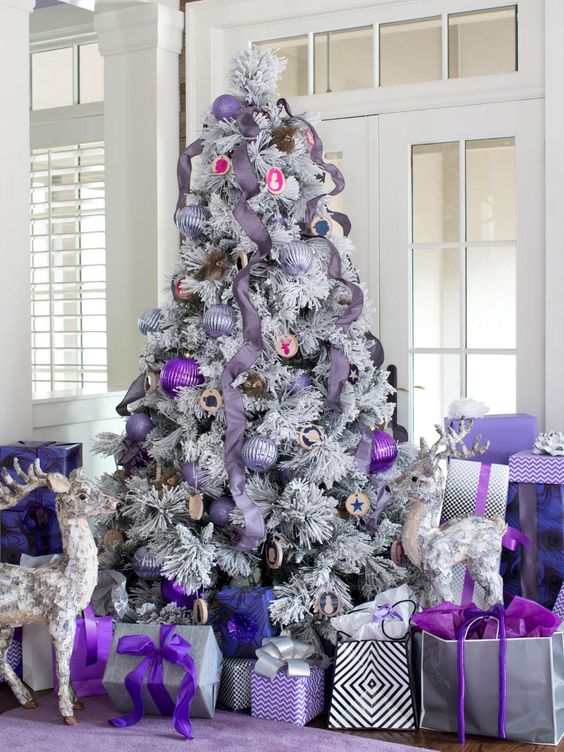 22+ Purple And Silver Christmas Decorations 2021