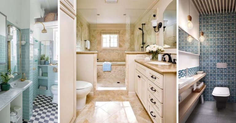 21 Amazing Narrow Bathroom Ideas