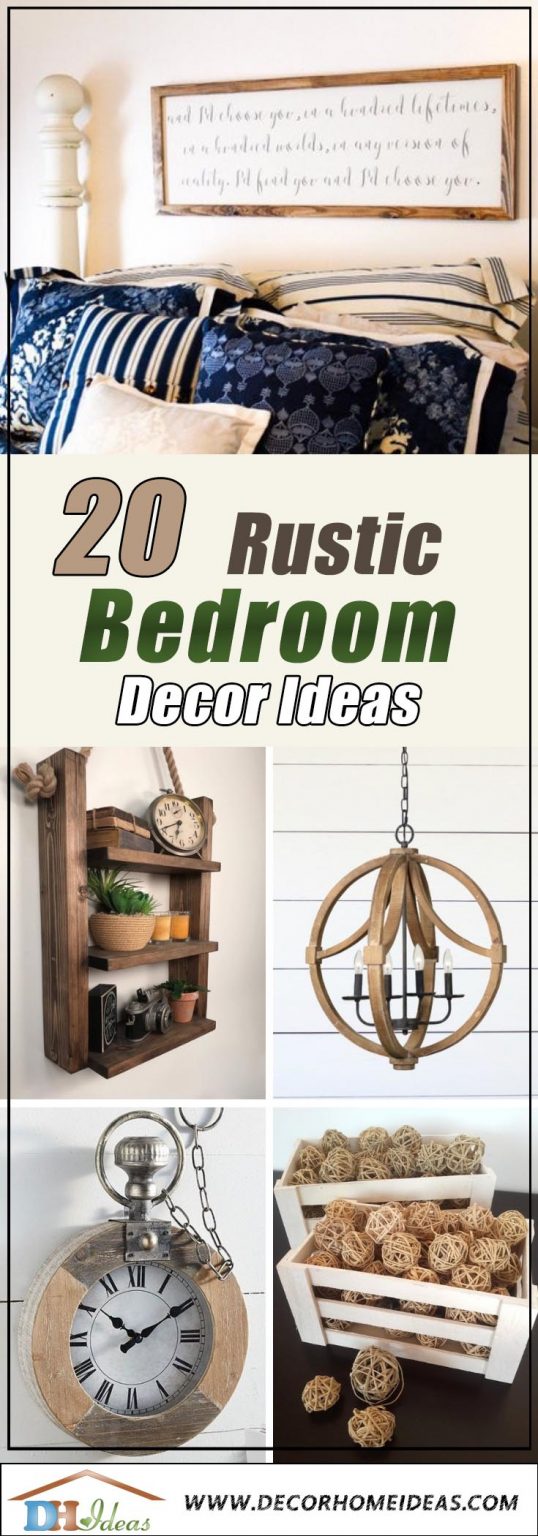 20 Rustic Bedroom Decor Ideas You Will Fall In Love With | Decor Home Ideas