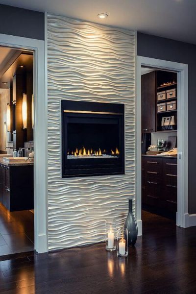 tiled fireplace ideas