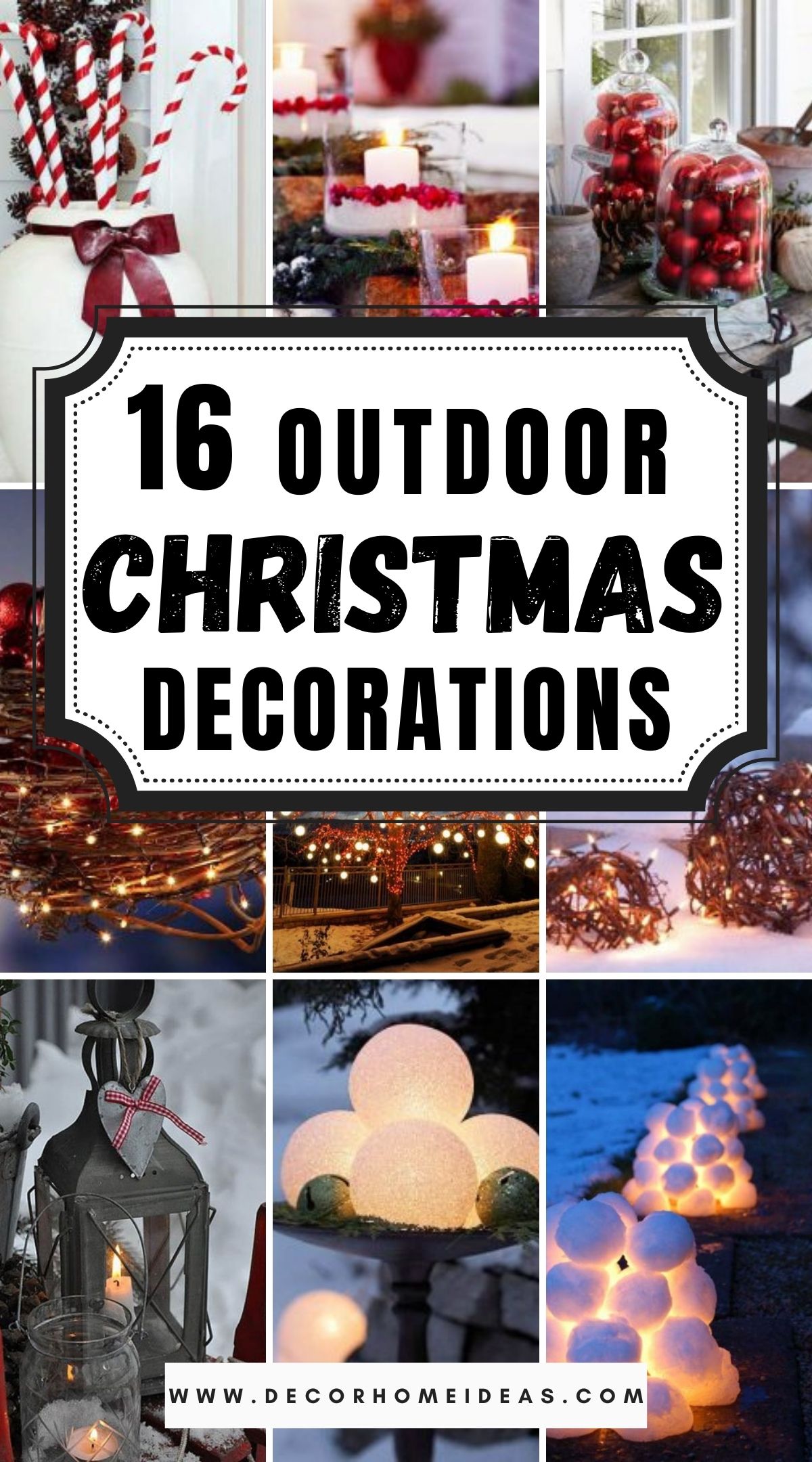 16 Outdoor Christmas Decorations 2