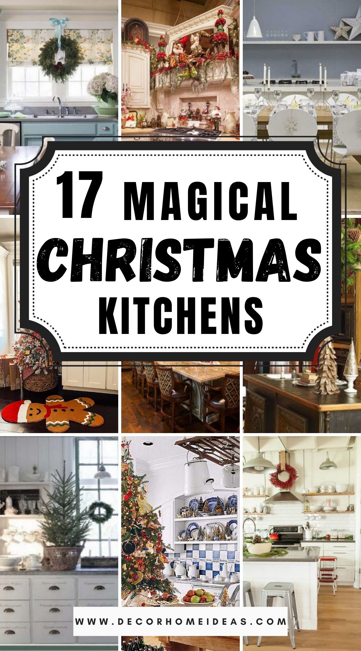 17 Magical Christmas Kitchens 2