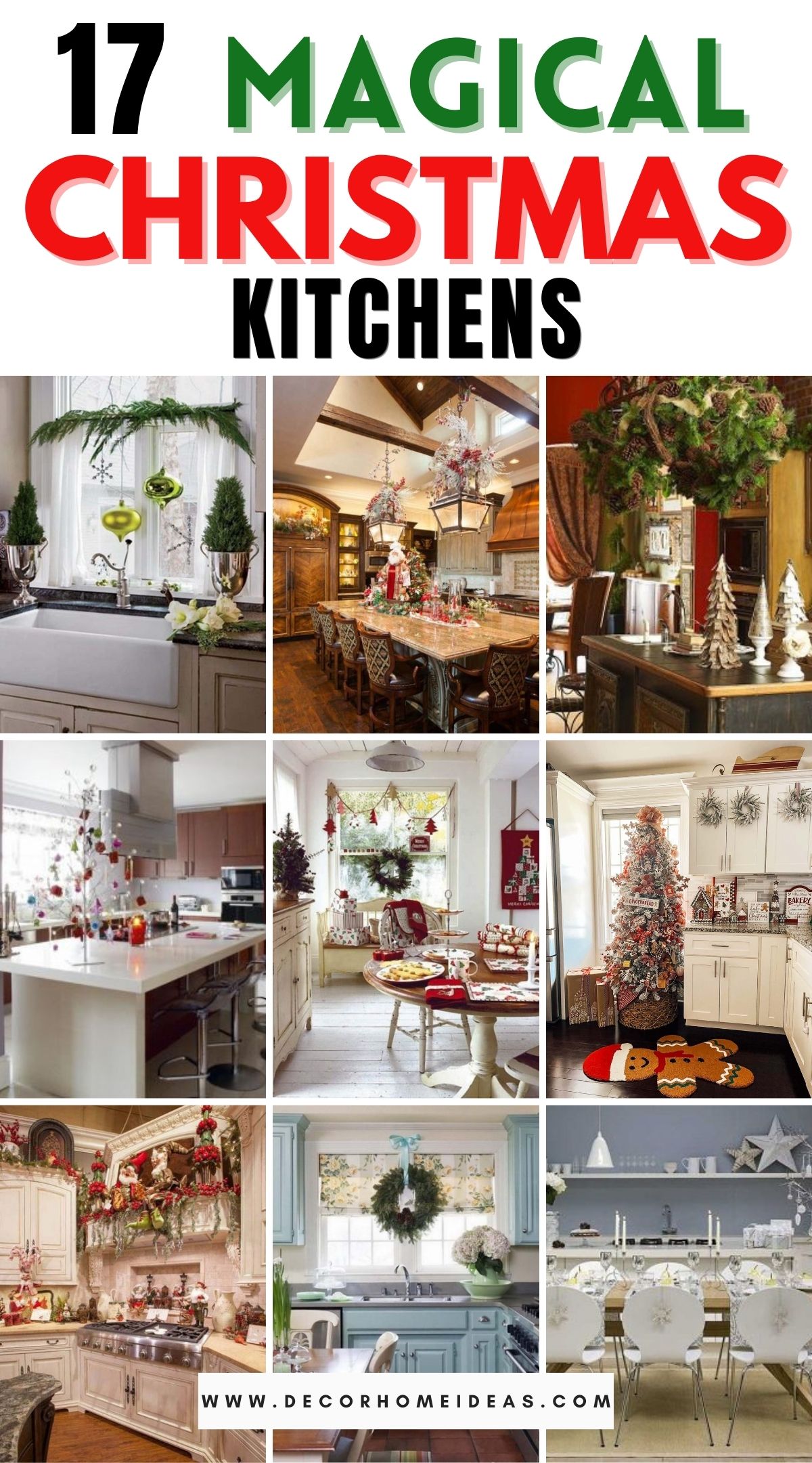 17 Magical Christmas Kitchens 3