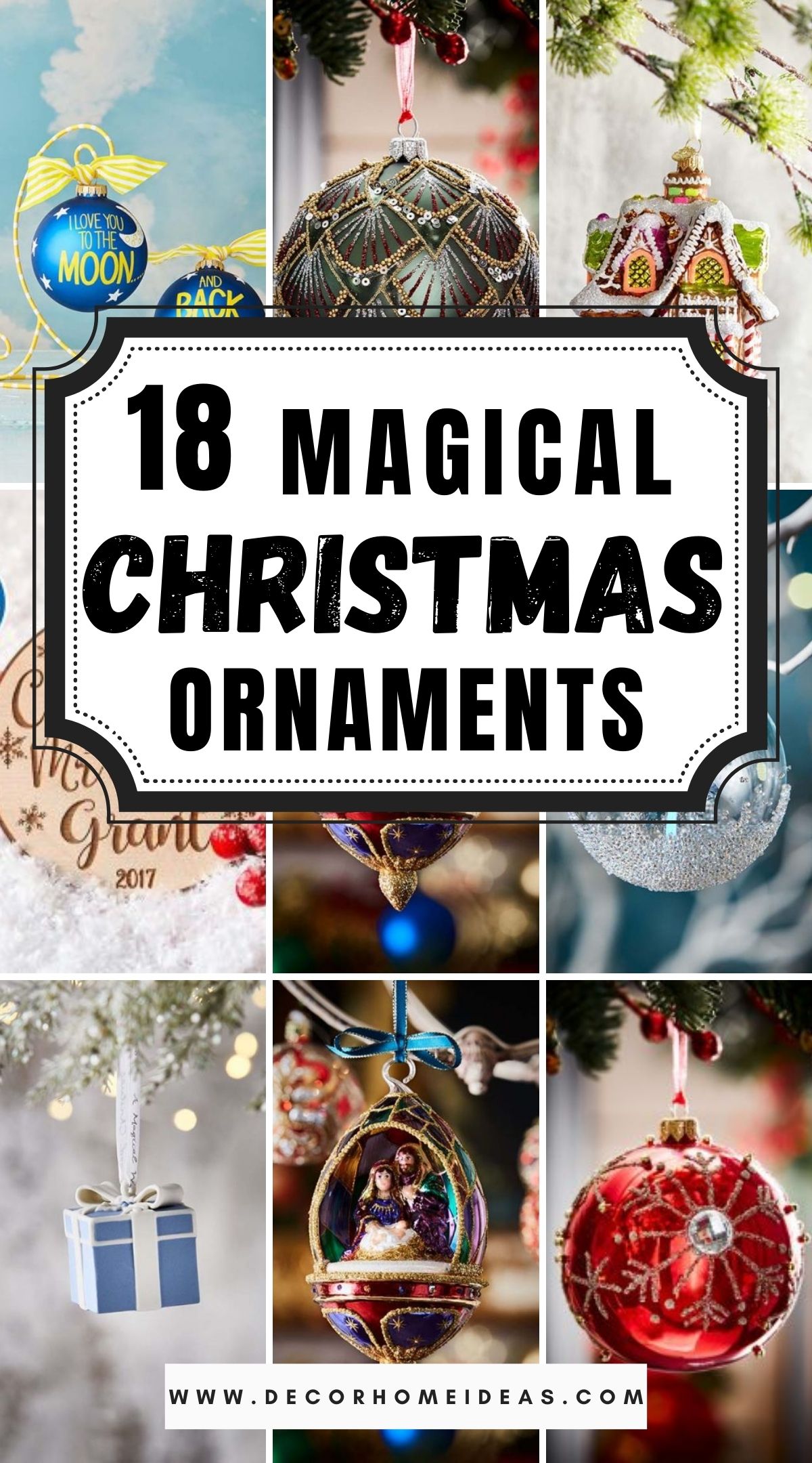 18 Magical Christmas Ornaments 2