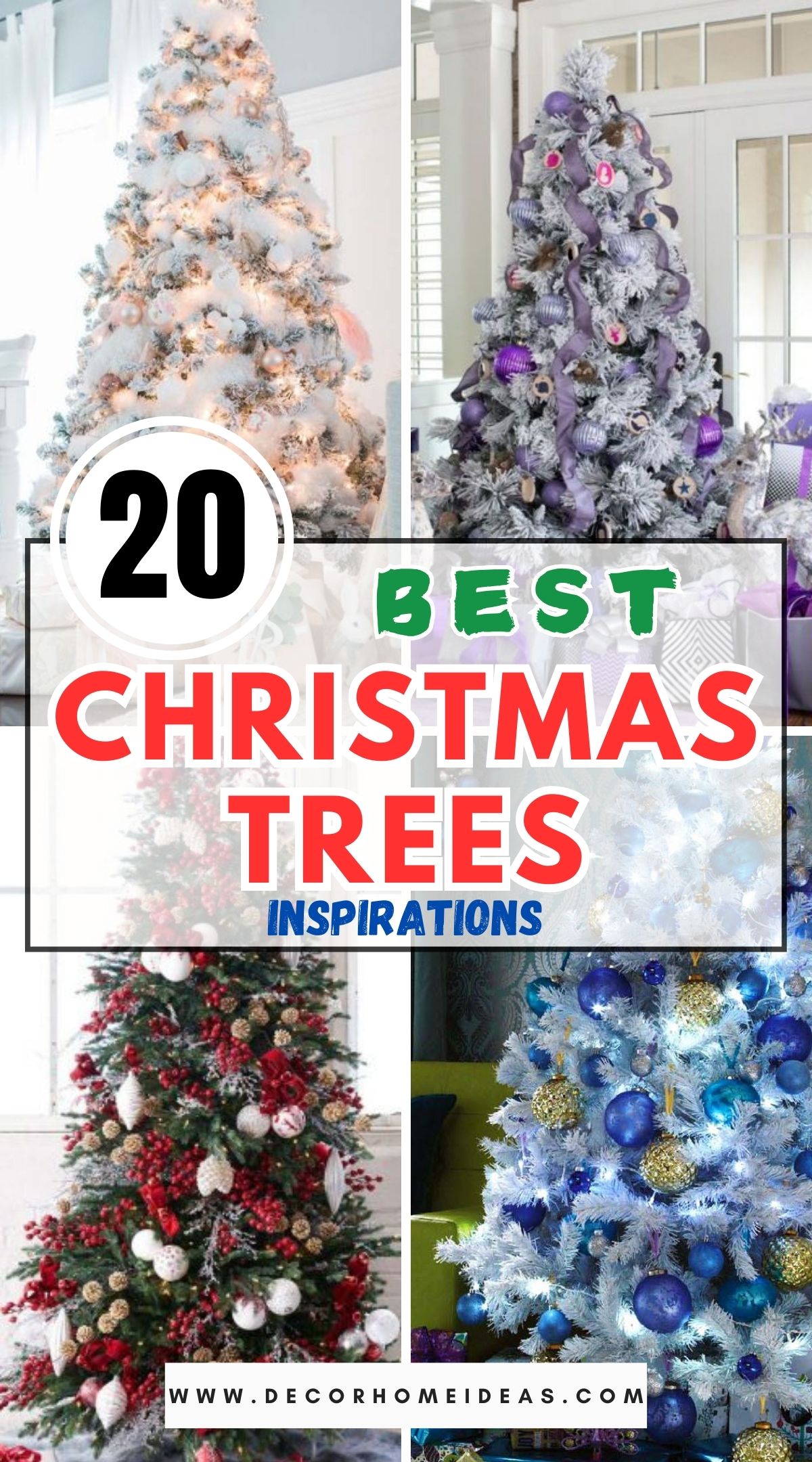 20 Fantastic Christmas Tree Inspirations 1