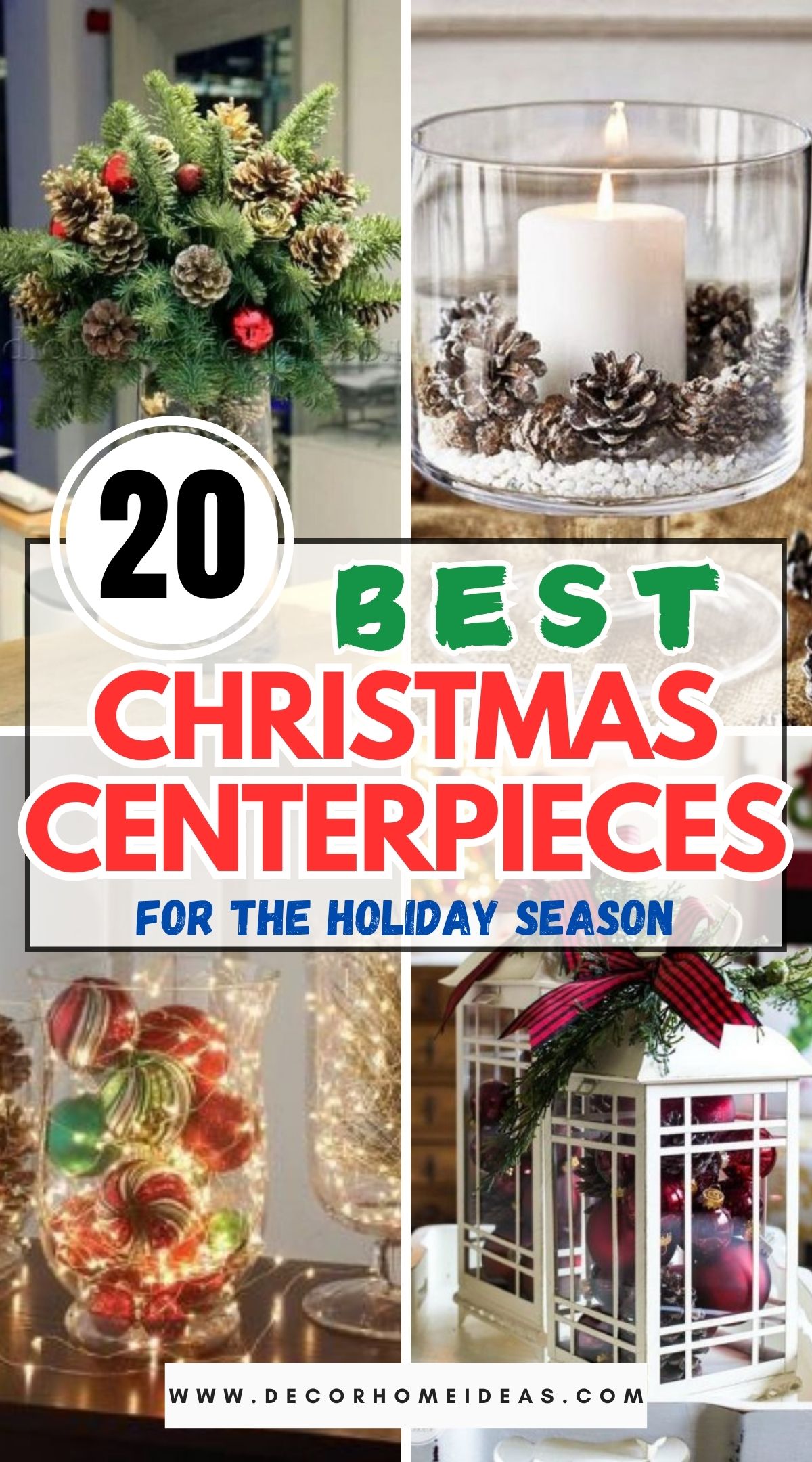 20 Magical Christmas Centerpieces 1