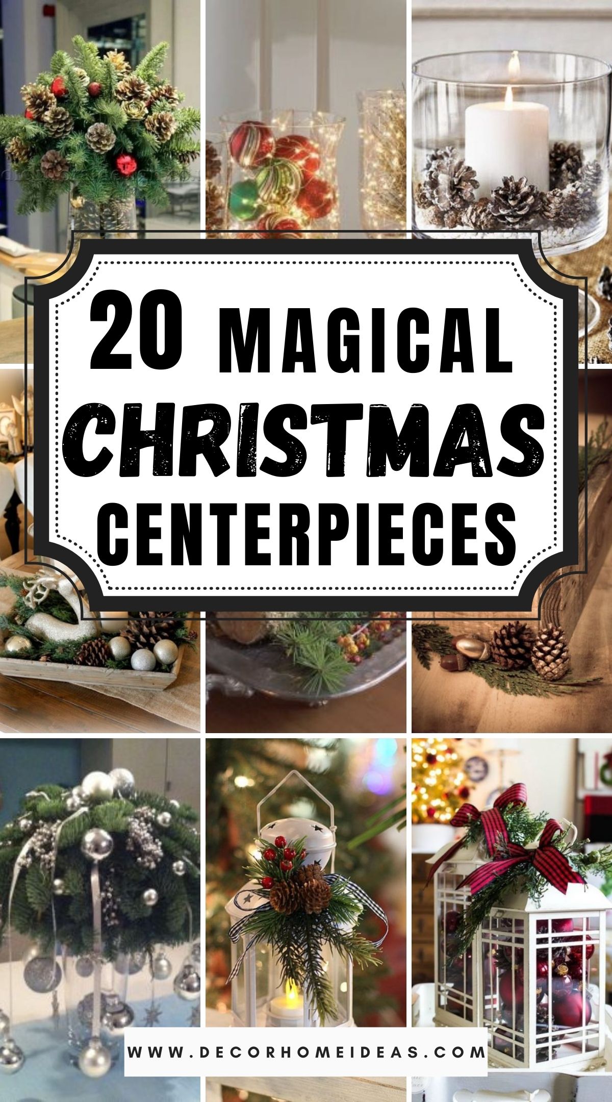 20 Magical Christmas Centerpieces 2