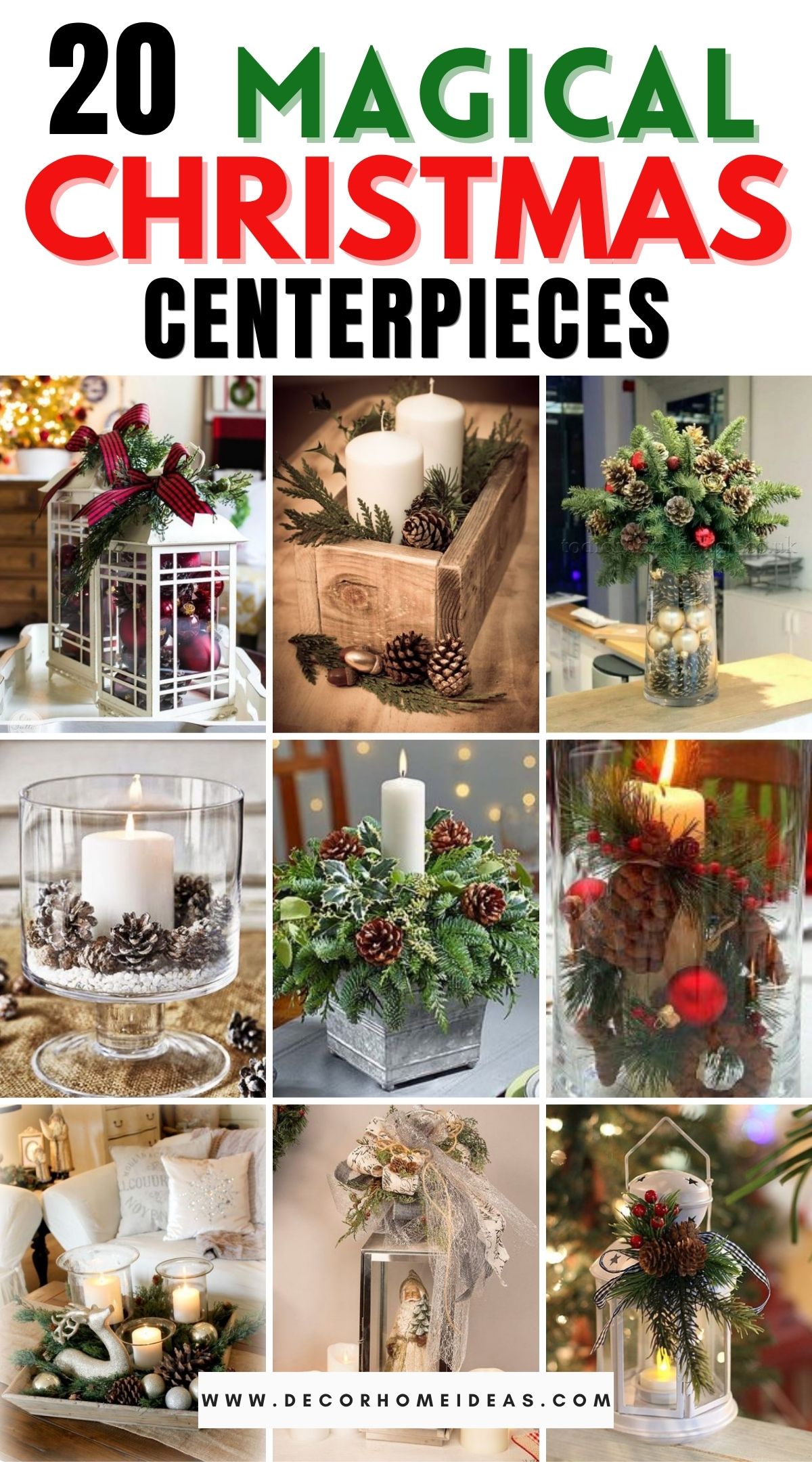 20 Magical Christmas Centerpieces 3