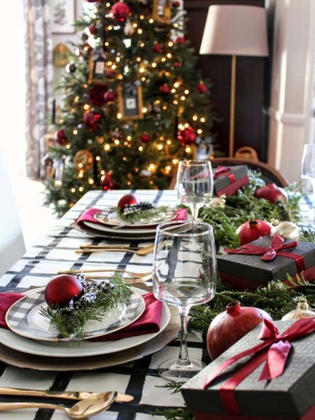 20 Amazing Christmas Table Decorations For Your Perfect Dinner