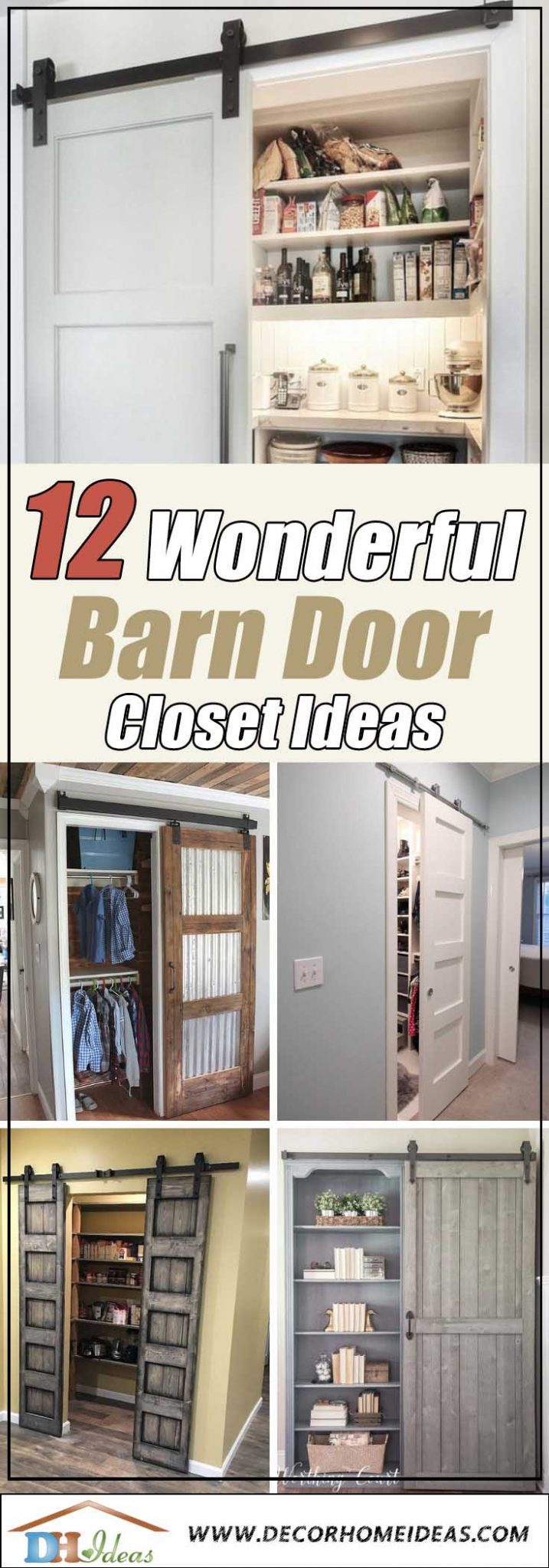 12 Cool Barn Door Closet Ideas You Can Diy 0150