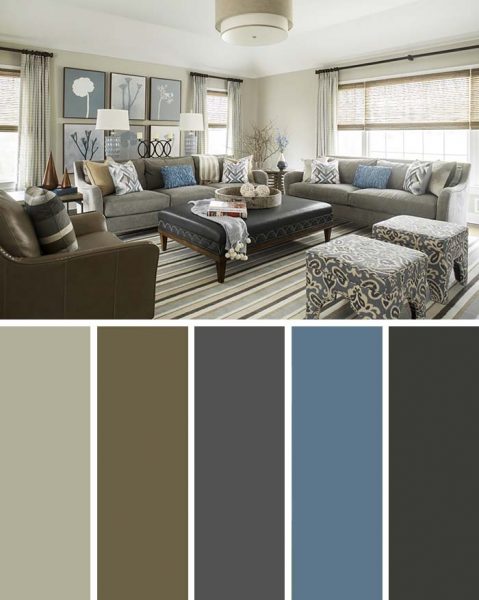 9 Fantastic Living Room Color Schemes