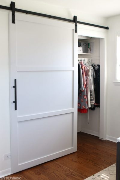 12 Cool Barn Door Closet Ideas You Can DIY