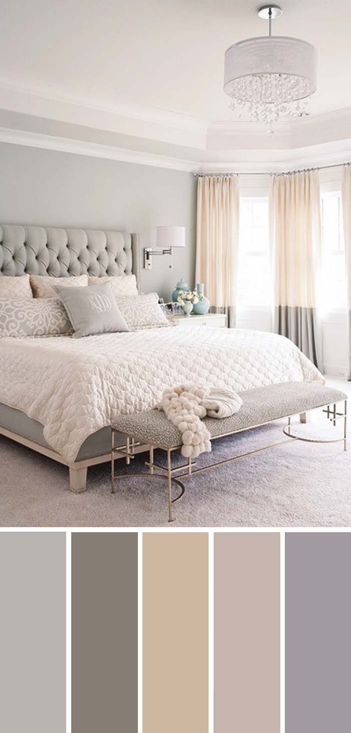 20 Beautiful Bedroom Color Schemes Chart Included Decor Home Ideas