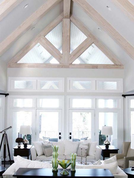 26 Beautiful Vaulted Ceiling Living Rooms