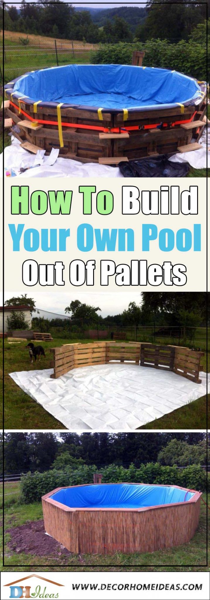 build your own pool slide save thousands