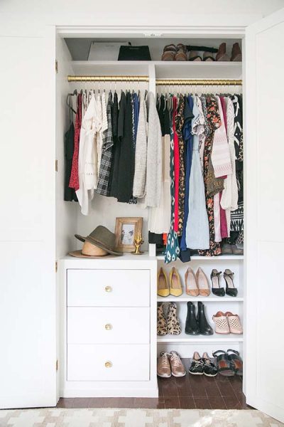 32 Ways To Squeeze More Space Out of a Small Closet