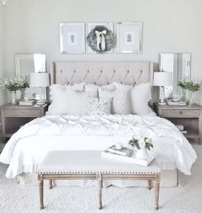 37 Beautiful Silver Bedroom Ideas To add More Luxury To Your Home