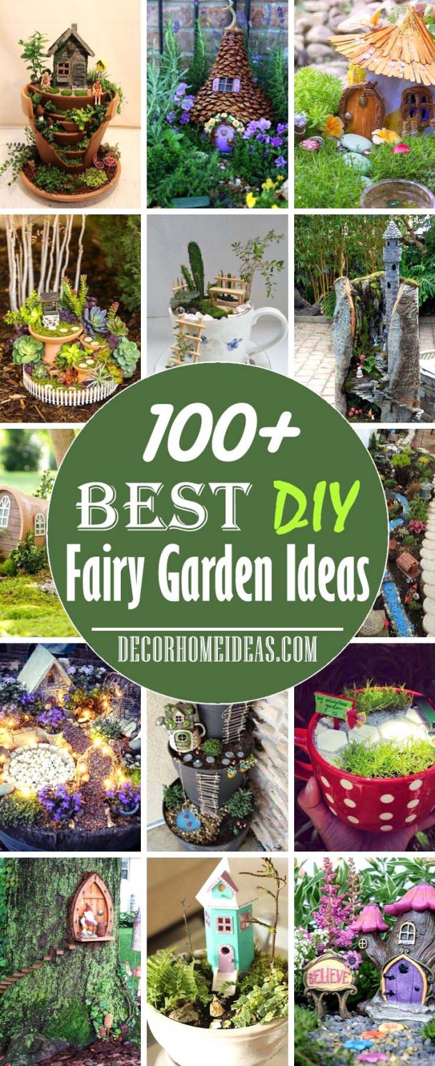 100+ Best DIY Fairy Garden Ideas for 2024 | Decor Home Ideas