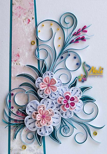 100+ Best Paper Quilling Cards ( Beautiful Photos )