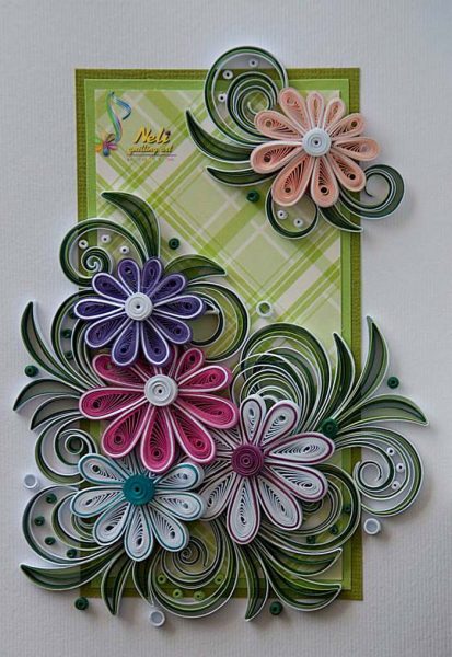 100+ Best Paper Quilling Cards ( Beautiful Photos )