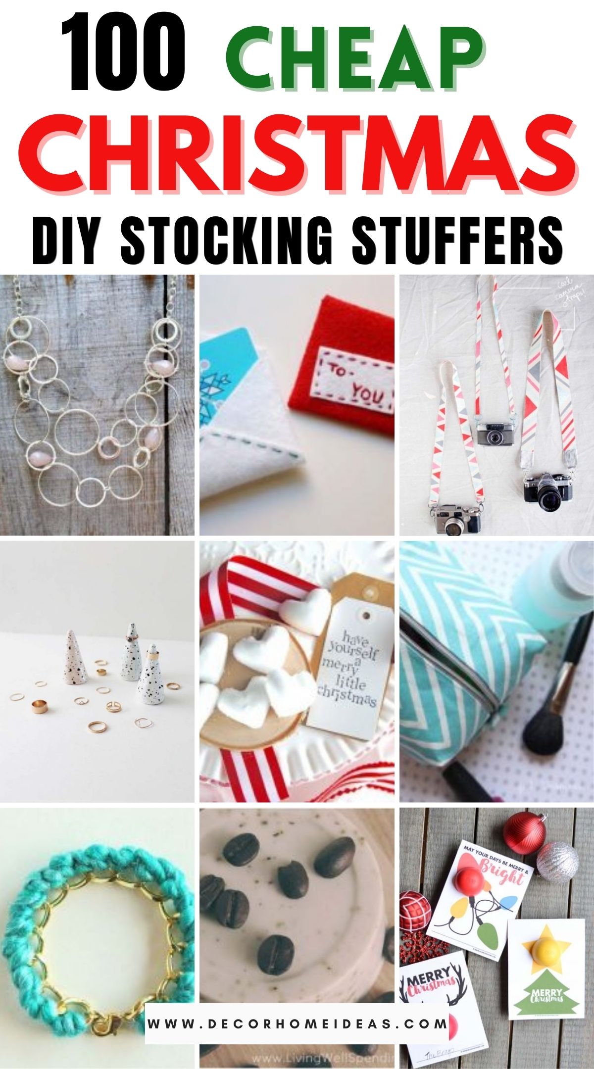 100 Cheap Christmas DIY Stocking Stuffers 3