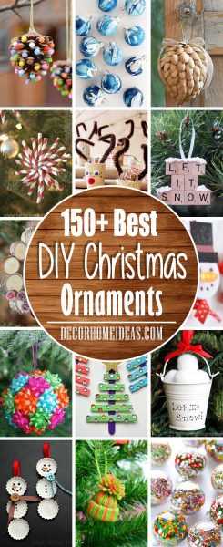 150 Amazing DIY Christmas Ornaments Easy And Fun To Do