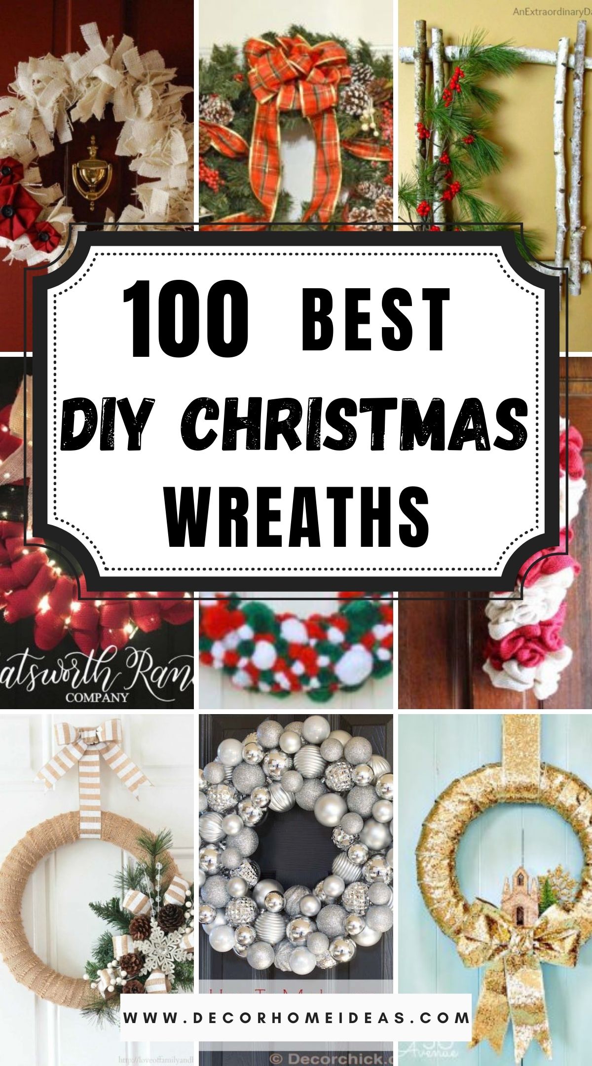 100 Best DIY Christmas Wreaths 2