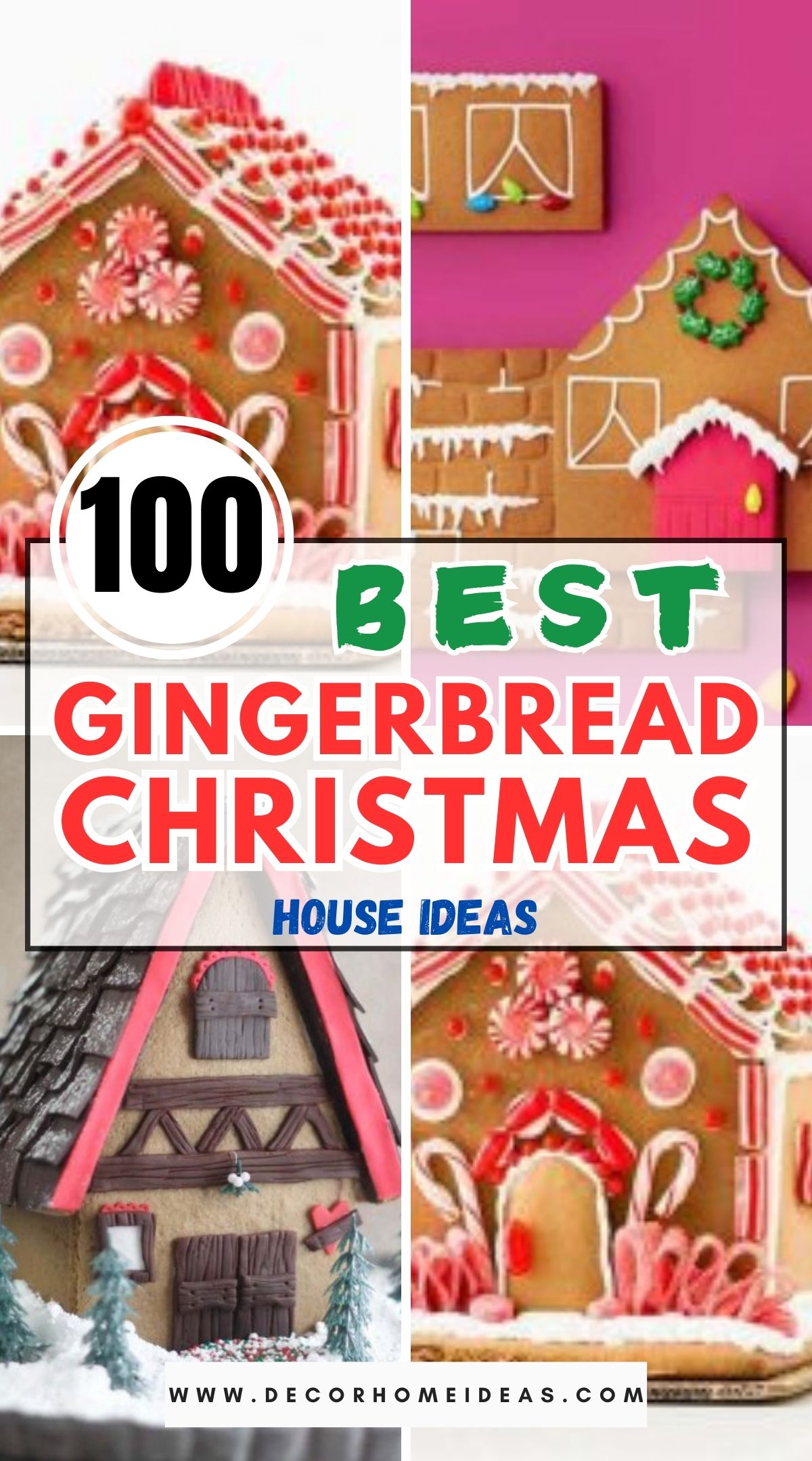 100 Gingerbread Christmas House Ideas 1