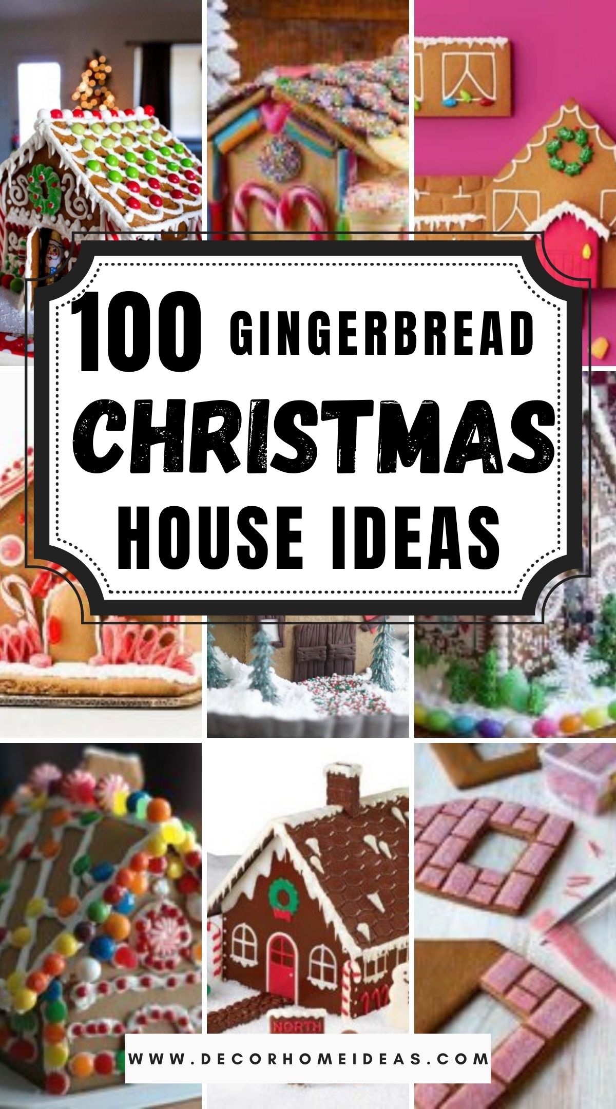 100 Gingerbread Christmas House Ideas 2